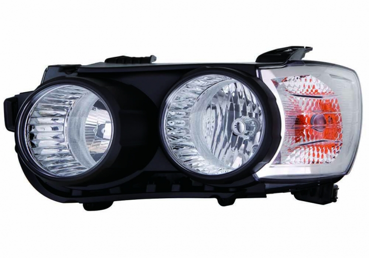 Farol elétrico esquerdo, H1+H7 (motor)  pour CHEVROLET AVEO  pour CHEVROLET AVEO
