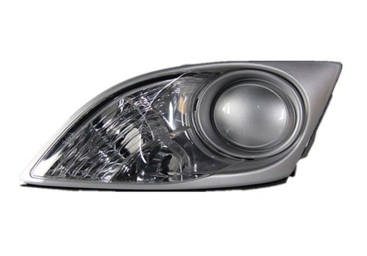 Acessar a peça Pisca da frente do lado esquerdo