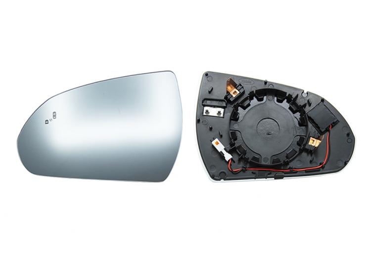 Acessar a peça Vidro + suporte do espelho retrovisor esquerdo, convexo, aquecido, side (4 pinos)