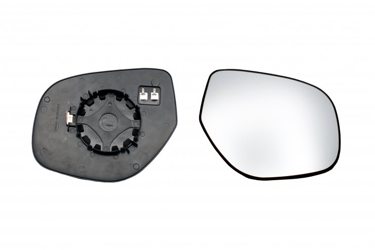 Acessar a peça Vidro + suporte do espelho retrovisor direito, convexo, aquecido (2 pinos)