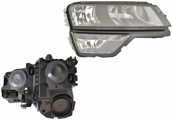 Acessar a peça Farol direito elétrico LED H1+H7 (motor) Acessar a peça Farol direito elétrico LED H1+H7 (motor)