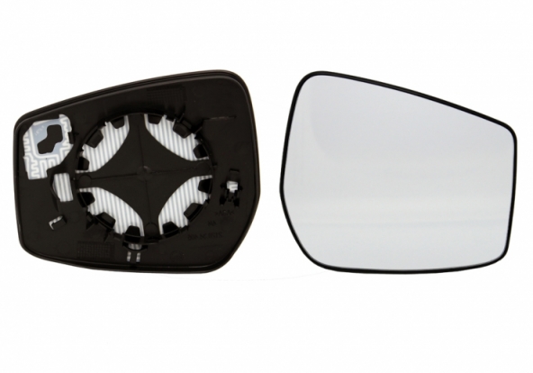 Acessar a peça Vidro + suporte espelho retrovisor direito, convexo