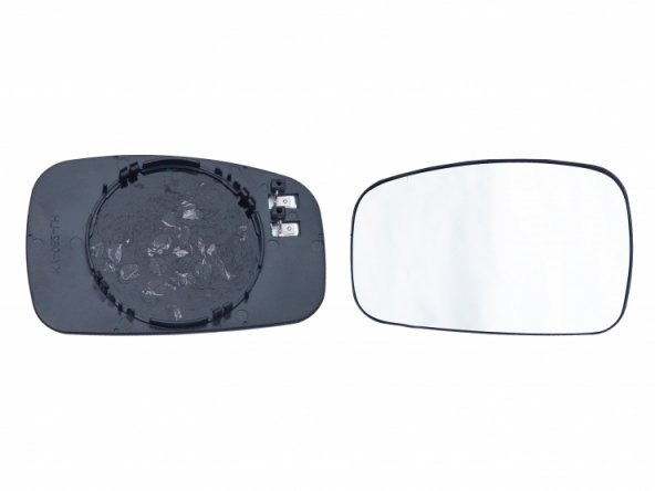 Acessar a peça Vidro + suporte do espelho retrovisor direito, convexo, aquecível Acessar a peça Vidro + suporte do espelho retrovisor direito, convexo, aquecível