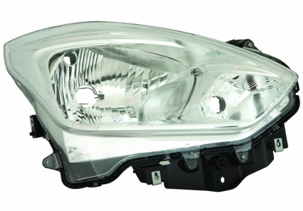 Acessar a peça Farol elétrico direito, H4, W5W