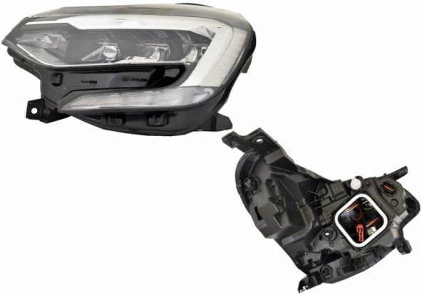 Acessar a peça Farol elétrico esquerdo com LED (motor) Acessar a peça Farol elétrico esquerdo com LED (motor)