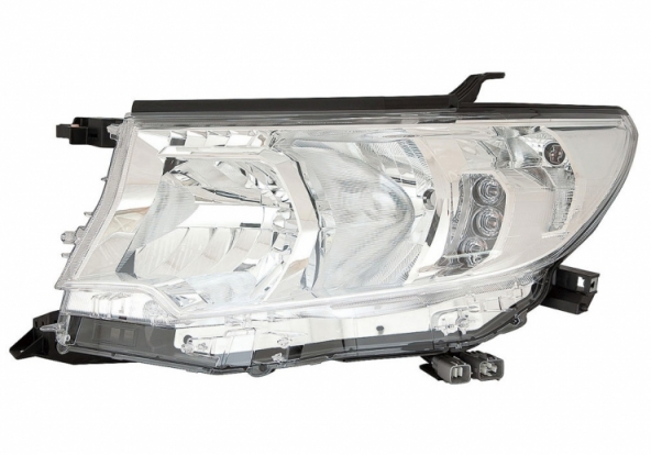 Acessar a peça Farol elétrico esquerdo LED, H11+HB3