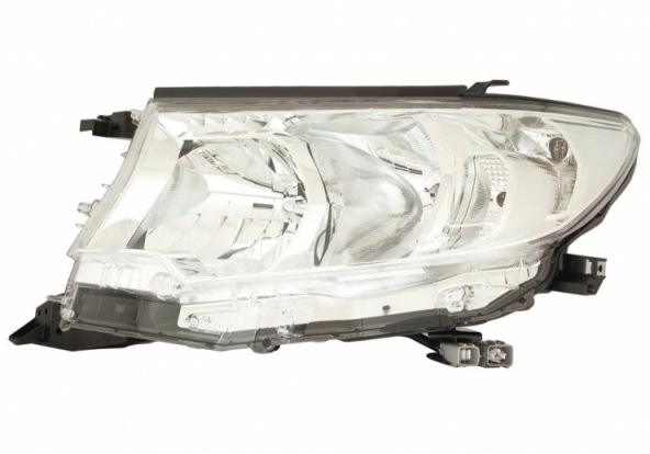 Acessar a peça Farol eléctrica esquerda, H11+HB3 (Branco)