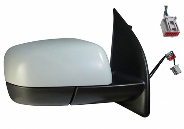 Acessar a peça Espelho retrovisor elétrico direito, convexo, aquecido, preparado (5 pinos) Acessar a peça Espelho retrovisor elétrico direito, convexo, aquecido, preparado (5 pinos)