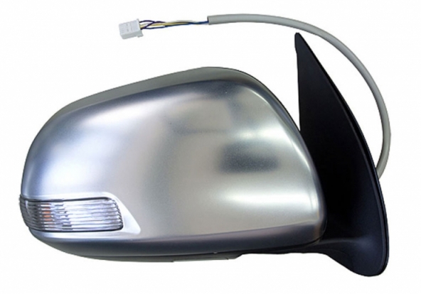 Acessar a peça Espelho retrovisor elétrico direito, convexo, com indicador