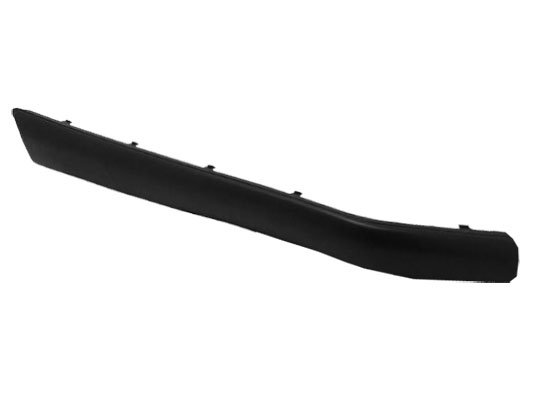 Acessar a peça Friso esquerda para choques traseiro familiar preta lisa