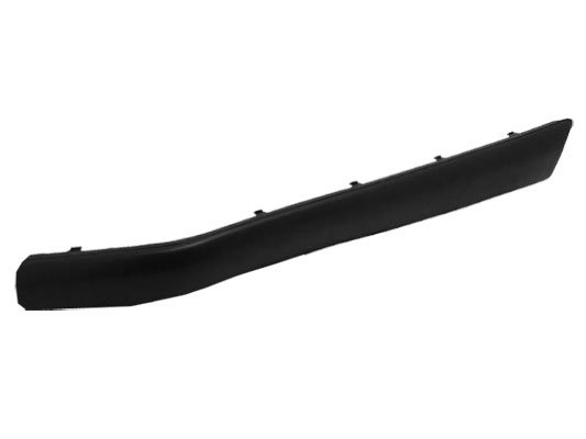 Acessar a peça Friso direita para choques traseiro familiar preta lisa