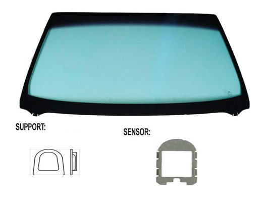 Para-brisas verde com controlo solar + sensor  pour HONDA CIVIC  pour HONDA CIVIC