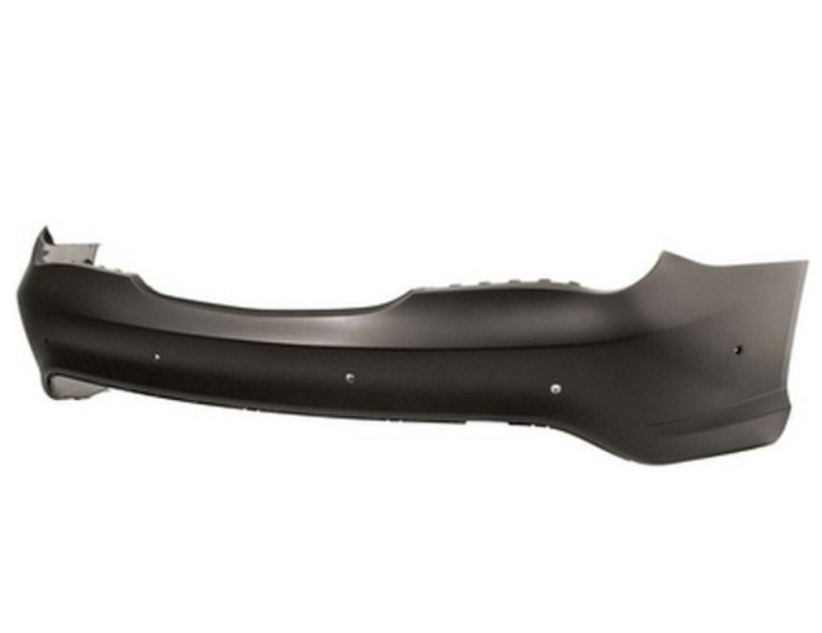 Acessar a peça Para choques traseiro preparado com orifícios para sensores