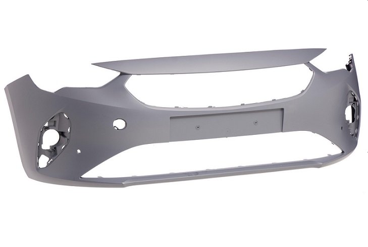 Acessar a peça Para-choques dianteiro pintável com 2 sensores