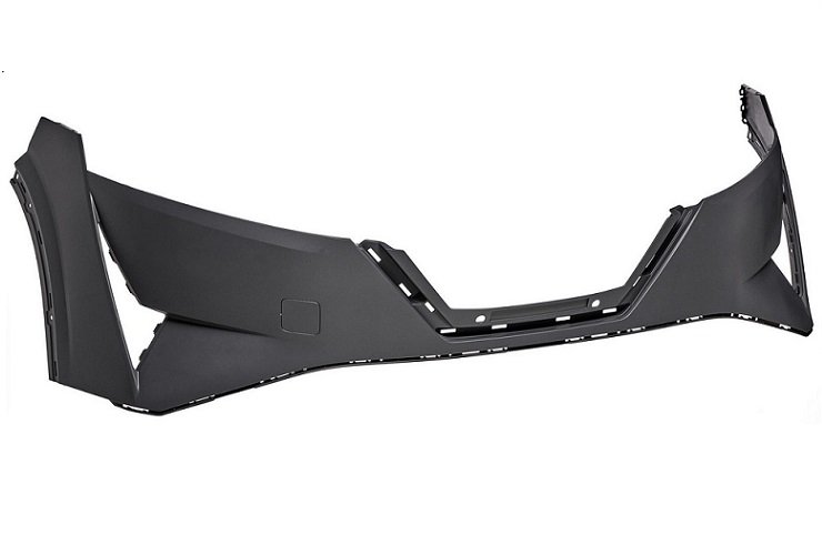 Acessar a peça Para choque frente preto