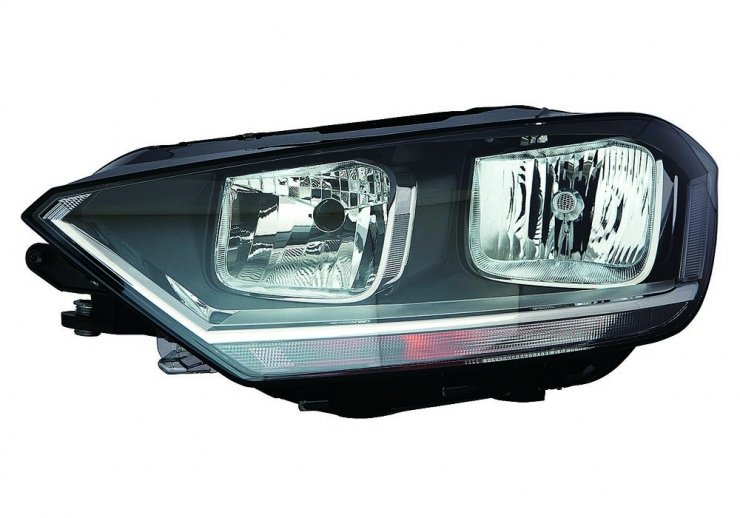 Acessar a peça Farol elétrico esquerdo H7+H15 (motor)