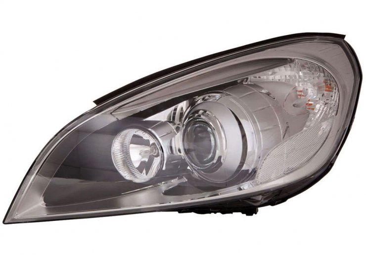 Acessar a peça Farol elétrico esquerdo, farol direcional, LED, xenon D3S + H9 (motor)