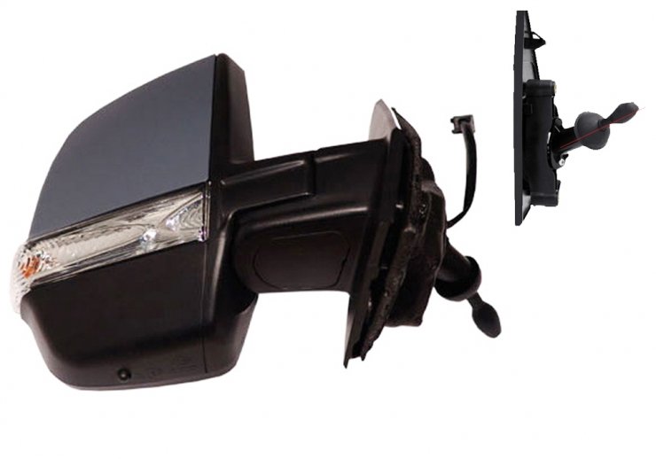 Acessar a peça Espelho direito mecânico preparado + pisca + sonda [2 vidros]