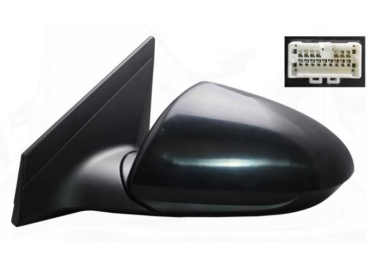 Acessar a peça Espelho retrovisor elétrico esquerdo, convexo, aquecido, preparado (5 pinos)