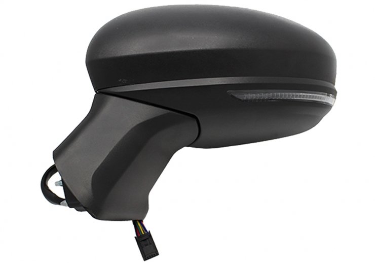 Acessar a peça Espelho retrovisor elétrico esquerdo, asférico, aquecido, com indicador, LED (7 pinos)