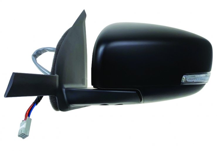 Acessar a peça Espelho retrovisor elétrico esquerdo, convexo, preparado, rebatível, LED, com indicador