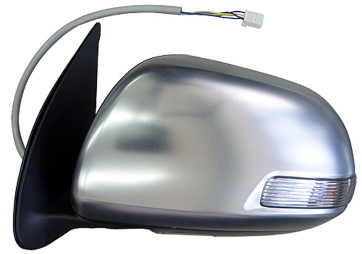 Acessar a peça Espelho retrovisor elétrico esquerdo, convexo, com indicador