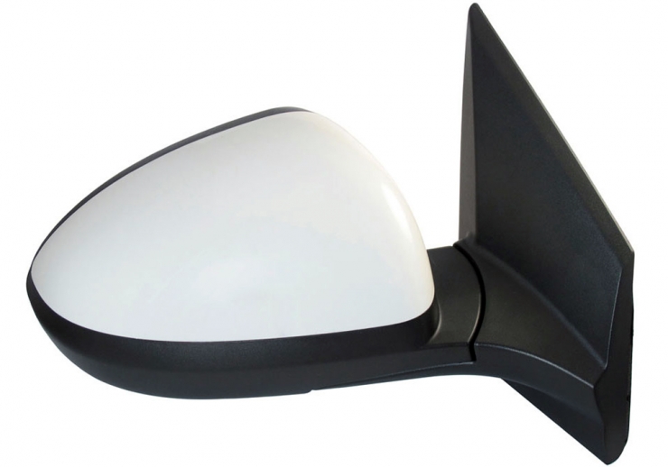 Acessar a peça Espelho retrovisor mecanico direito, convexo, preparado, base preta