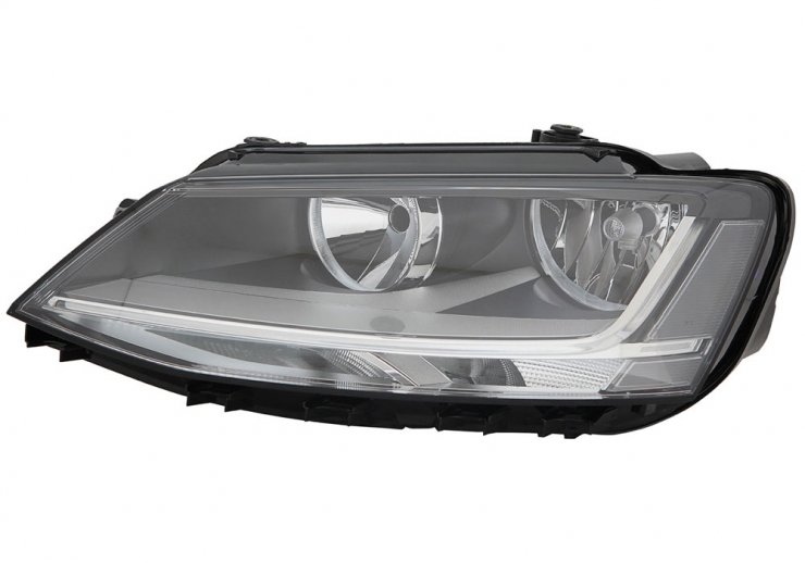 Farol elétrico esquerdo, LED, H7+H7 (motor) VOLKSWAGEN-JETTA  pour VOLKSWAGEN JETTA   pour VOLKSWAGEN JETTA