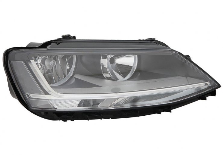 Farol elétrico direito, LED, H7+H7 (motor) VOLKSWAGEN-JETTA  pour VOLKSWAGEN JETTA   pour VOLKSWAGEN JETTA