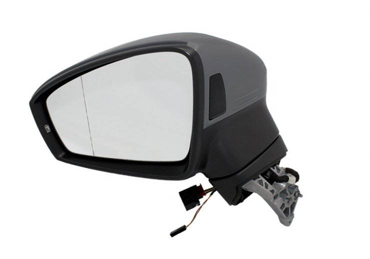Espelho retrovisor elétrico esquerdo, asférico, aquecido, preparado, com indicador, LED, side (8 pinos) VOLKSWAGEN-TIGUAN pour VOLKSWAGEN TIGUAN  pour VOLKSWAGEN TIGUAN