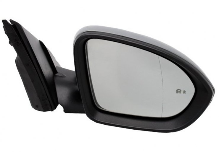 Espelho retrovisor direito elétrico, convexo, aquecido, preparado, rebatível, cortesia, side (10 pinos) OPEL-INSIGNIA pour OPEL INSIGNIA  pour OPEL INSIGNIA