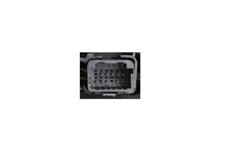 Espelho retrovisor elétrico direito, convexo, aquecido, preparado, rebatível, com indicador, sonda, LED (12 pinos) RENAULT-ZOE pour RENAULT ZOE  pour RENAULT ZOE