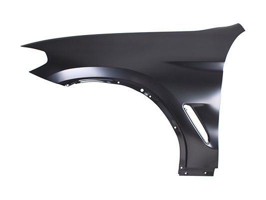 Acessar a peça Guarda lama frente esquerda sem buraco piloto