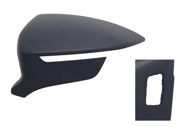 Acessar a peça Capa espelho retrovisor esquerda, preparada, side