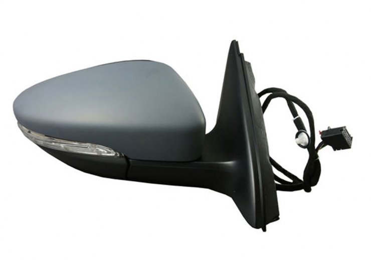 Espelho retrovisor direito elétrico, convexo, aquecido, preparado, rebatível, indicador, cortesia, memória VOLKSWAGEN-JETTA  pour VOLKSWAGEN JETTA   pour VOLKSWAGEN JETTA