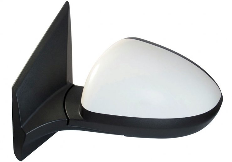 Espelho retrovisor elétrico esquerdo, convexo, aquecido, preparado, base preta (5 pinos)  pour CHEVROLET AVEO  pour CHEVROLET AVEO