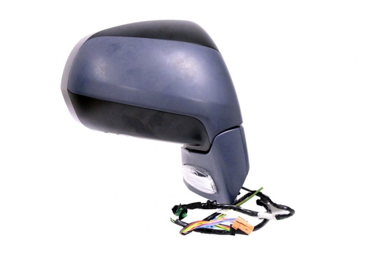 Espelho retrovisor elétrico direito, convexo, aquecido, com base preparada, rebatível, com indicador, cortesia, memória (16 pinos) CITROEN-C4 PICASSO pour CITROEN C4 PICASSO  pour CITROEN C4 PICASSO