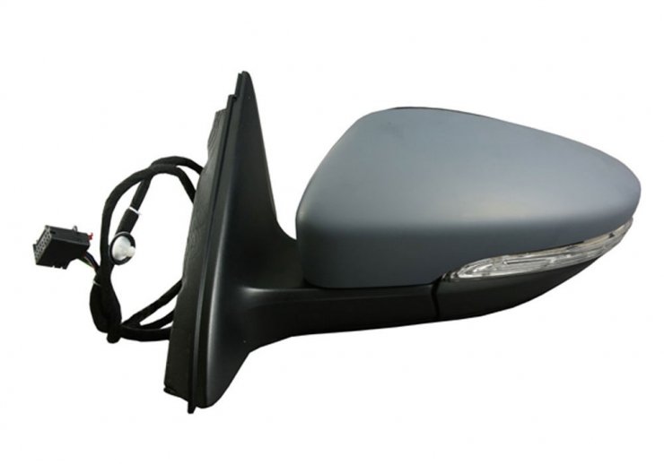 Espelho retrovisor elétrico esquerdo, asférico, aquecido, preparado, rebatível, com indicador, cortesia VOLKSWAGEN-JETTA  pour VOLKSWAGEN JETTA   pour VOLKSWAGEN JETTA