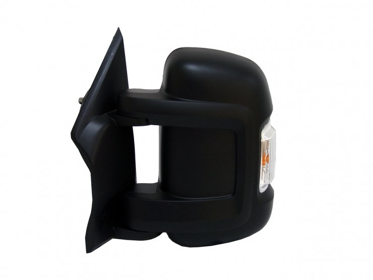 Espelho retrovisor manual esquerdo, convexo, com indicador (16W), sonda (4 pinos) (curto) FIAT-DUCATO pour FIAT DUCATO  pour FIAT DUCATO