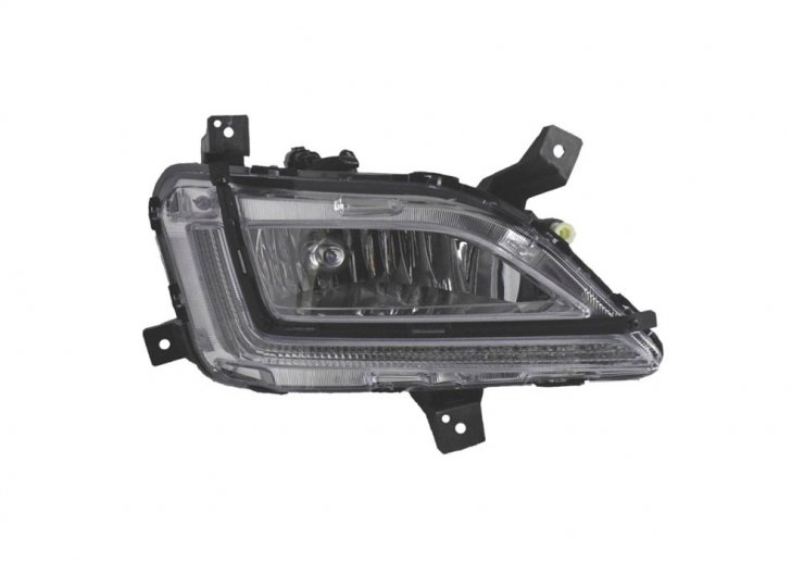 Acessar a peça Farol nevoeiro direito, com suporte de lâmpada, H8