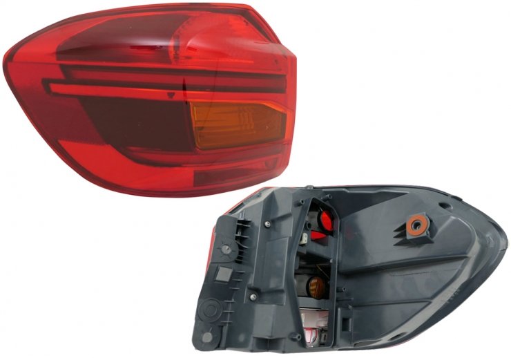 Acessar a peça Farolim traseiro esquerdo, LED, H21W