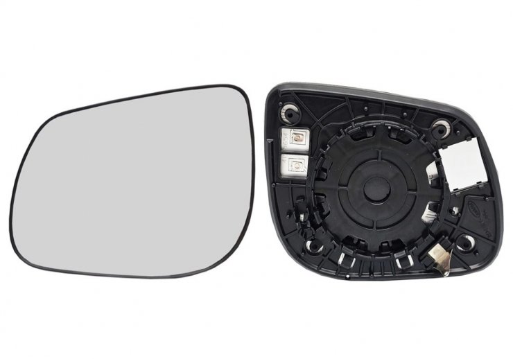 Acessar a peça Vidro + suporte espelho retrovisor esquerdo, convexo, aquecido