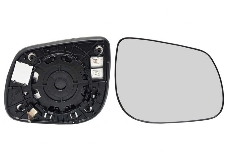 Acessar a peça Vidro + suporte do espelho retrovisor direito, convexo, aquecível