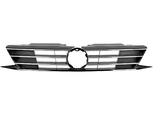 Acessar a peça Grelha frente cromada/preta