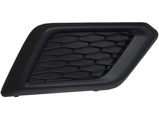 Acessar a peça Grelha direita preta para choques frente sem buracos nevoeiro