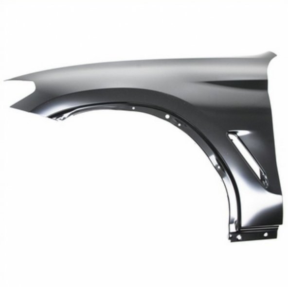 Acessar a peça Guarda lamas esquerda, alumínio