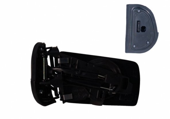 Acessar a peça Corpo do espelho retrovisor elétrico esquerdo, plano, aquecido (5 pinos)