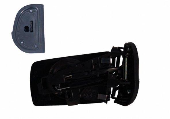 Acessar a peça Corpo do espelho retrovisor elétrico direito, convexo, aquecido (5 pinos)