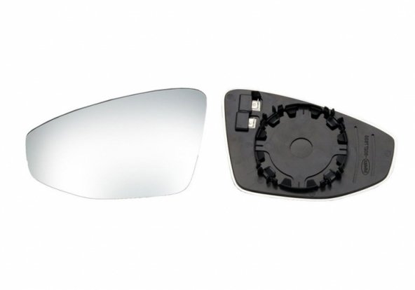 Acessar a peça Vidro + suporte para espelho retrovisor esquerdo, convexo, aquecido