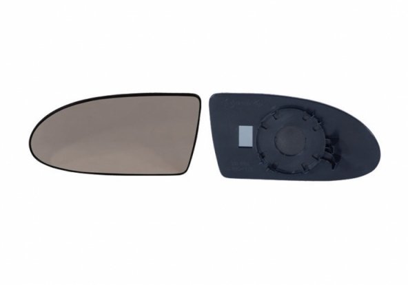 Acessar a peça Vidro + suporte para espelho retrovisor esquerdo, convexo Acessar a peça Vidro + suporte para espelho retrovisor esquerdo, convexo